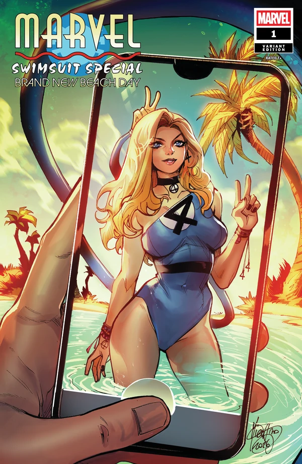 Marvel Swimsuit Special: Brand New Beach Day: Mirka Andolfo Variant #1 - Cover 7